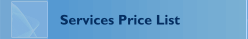 Services Price List